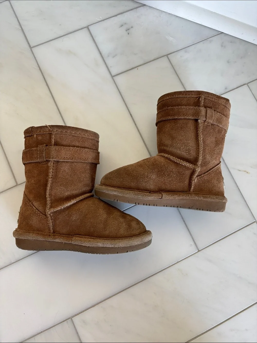 [BearPaw] Val Wool-Lined Suede Boots